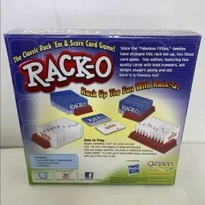 Hasbro | Games | Hasbro Racko The Classic Rack Em Score Card Game New ...